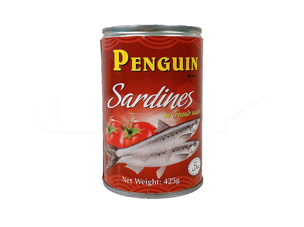 Penguin Sardines In Tomato Sauce / 企鹅牌茄汁沙丁鱼